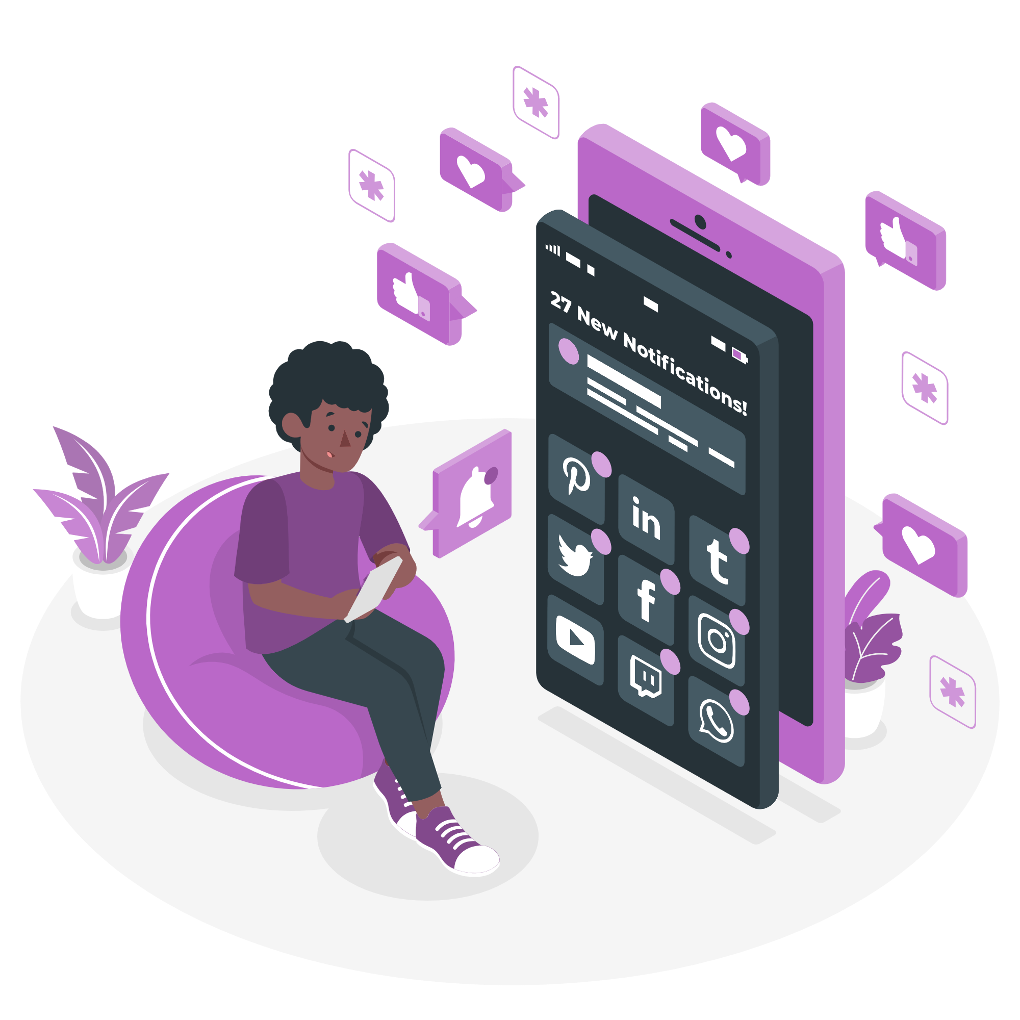 Notification illustration
